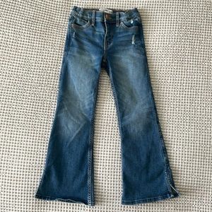 Abercrombie high rise flare jeans